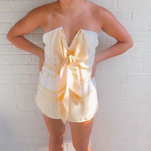lulus strapless romper